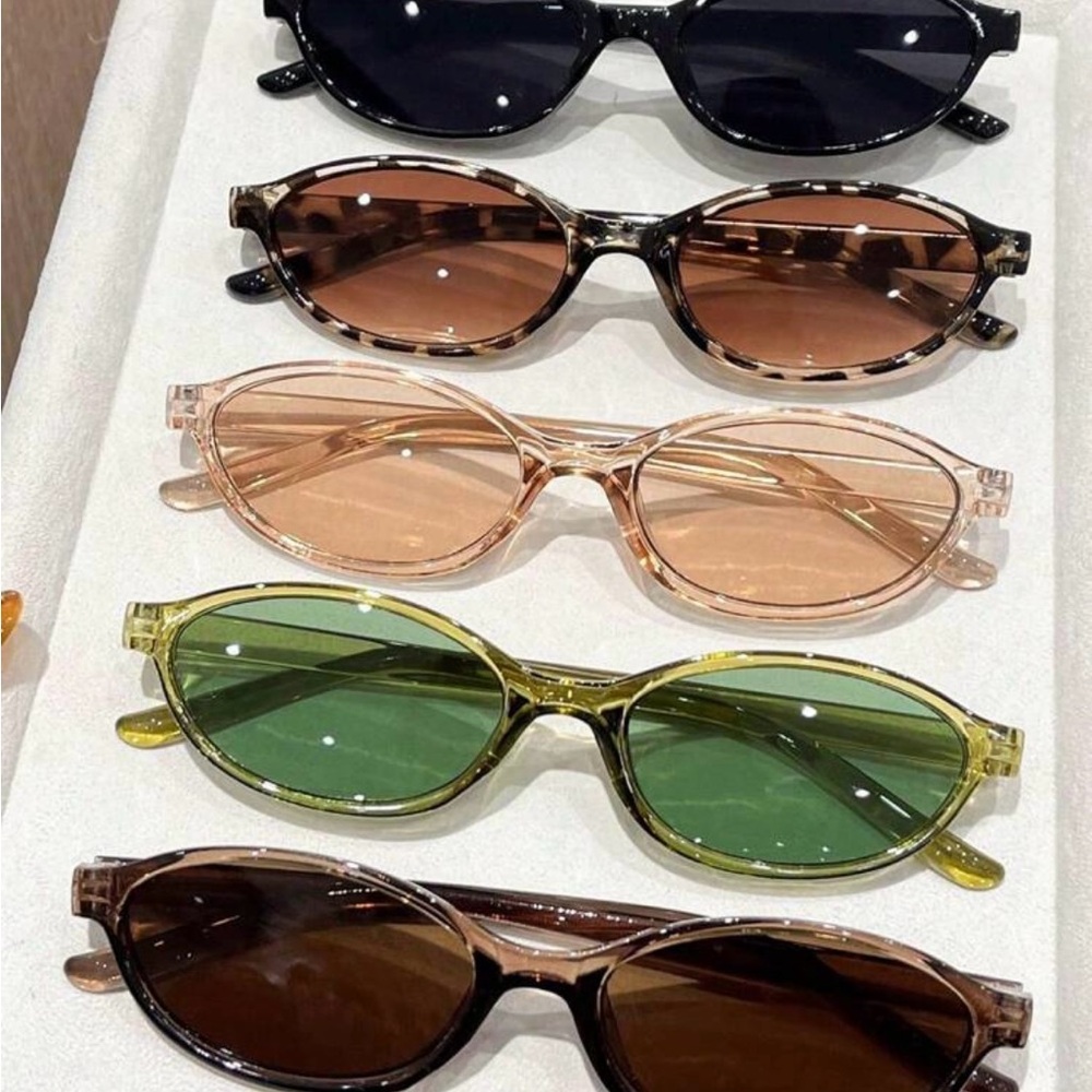 Elegant Women's Sunglasses Set - Black, Brown,tortoise,green,tan